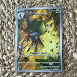Pokemon TCG Fraxure 146/086 Sv: Black Bolt Holo Illustration Rare 2025 English - Image 1