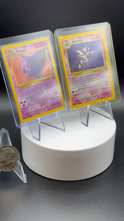 Pokemon TCG 1999 Fossil Haunter Holo Non-Holo Gengar Base Set Shadowless Gastly - Image 2