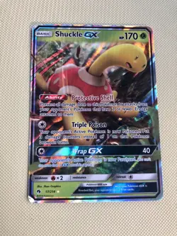 Shuckle GX 17/214 Holo GX Rare Lost Thunder Pokemon Near Mint - Image 2