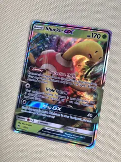 Shuckle GX 17/214 Holo GX Rare Lost Thunder Pokemon Near Mint - Image 3