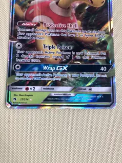 Shuckle GX 17/214 Holo GX Rare Lost Thunder Pokemon Near Mint - Image 4