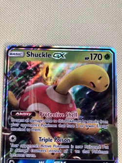 Shuckle GX 17/214 Holo GX Rare Lost Thunder Pokemon Near Mint - Image 5