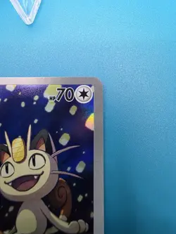 Nintendo Pokemon TCG Meowth 0207/07 CBB3C Holo Full Art Chinese 2025 70 HP Rare - Image 3