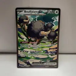 Pokemon Bouffalant ex Sv: White Flare 170/086 Full Art Holo EN 220 HP - Image 1