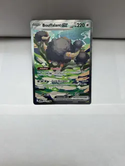 Pokemon Bouffalant ex Sv: White Flare 170/086 Full Art Holo EN 220 HP - Image 2