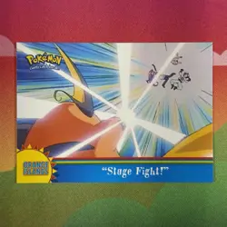 Stage Fight! #OR7 - Pokemon 1999 Topps TV Animation - Image 1