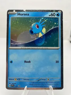 Horsea SVP 137 Cosmos Holo Black Star Promo Pokemon TCG Near Mint - Image 1