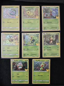 Pokemon 25th Anniversary McDonalds Full Complete Set Holo - Image 1