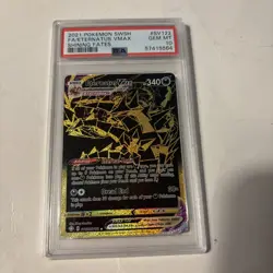 POKEMON 2021 Shining Fates Full Art ETERNATUS Vmax #SV122 PSA 10 Gem Mint RARE - Image 1