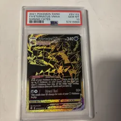 POKEMON 2021 Shining Fates Full Art ETERNATUS Vmax #SV122 PSA 10 Gem Mint RARE - Image 3