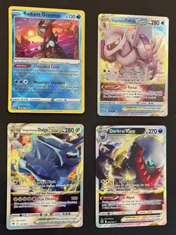 Pokemon Astral Radiance VSTAR Lot Darkrai Dialga Palkia Radiant Greninja - Image 4