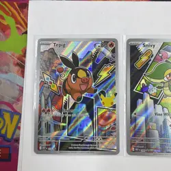 Pokemon FIRST PARTNER SERIES 2 Gen 5 SNIVY 049 / TEPIG 050 / OSHAWOTT 051 Set 2 - Image 2