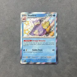 Pokemon Paldean Fates - Slowbro Shiny Rare 117/091 - Image 1