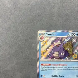 Pokemon Paldean Fates - Slowbro Shiny Rare 117/091 - Image 3