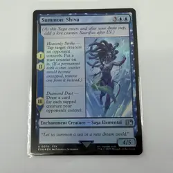 Summon Shiva Final Fantasy Regular #78 MTG NM/M - Image 1