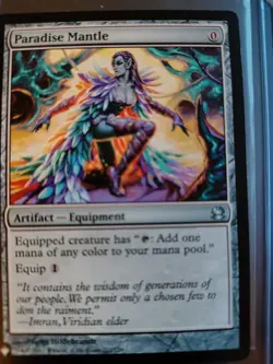 MTG Paradise Mantle NM The List - Image 1
