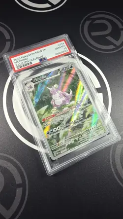 Nidoking Illustration Rare 174/165 Pokemon TCG PSA 10 - Image 1