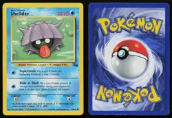 SHELLDER 54/62 COMMON FOSSIL POKEMON UNLIMITED HP - Image 3