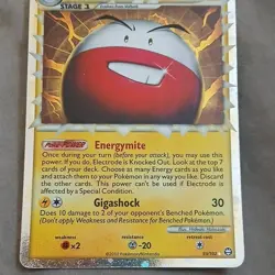Electrode Prime 93/102 Reverse Holo Uncommon EX Team Rocket Returns 2004 English - Image 1