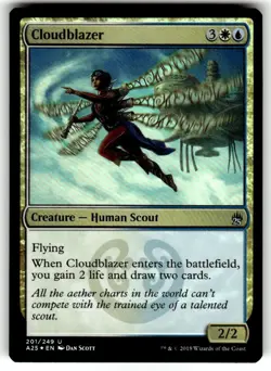 Magic the Gathering MTG Cloudblazer (201) Masters 25 FOIL NM - Image 1