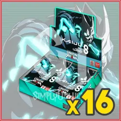 UNION ARENA TCG Kaiju No. 8 Booster Box Case English Factory Sealed - Image 1