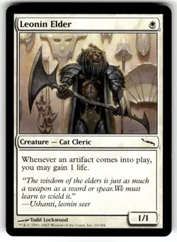 Leonin Elder Mirrodin Regular MTG - Image 1