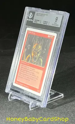 MTG 3rd Edition Revised 1994 Goblin King BGS 9.0Q (Quad) Mint Old School 93/94 - Image 3