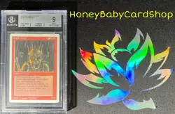 MTG 3rd Edition Revised 1994 Goblin King BGS 9.0Q (Quad) Mint Old School 93/94 - Image 4