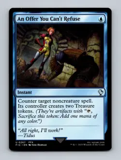An Offer You Can't Refuse Commander: FINAL FANTASY Non-Foil MTG NM - Image 1