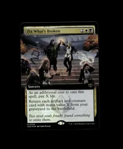 Fix What's Broken (Extended Art) Secrets of Strixhaven Foil - Image 1