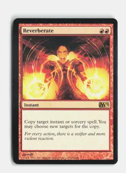 Reverberate 145 Magic 2013 (M13) MTG NM - Image 1