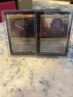 MTG Lord Of The Rings Food And Fellowship Commander Deck Near Mint - Image 1