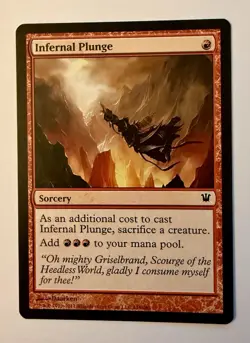 Infernal Plunge 1x MtG Innistrad LP - Image 1