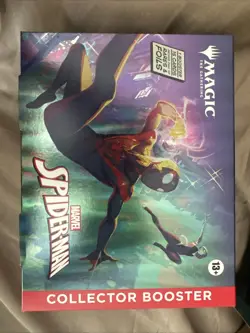 Magic the Gathering: Marvel Spider-Man Omega Collector Booster Pack |BRAND NEW - Image 1