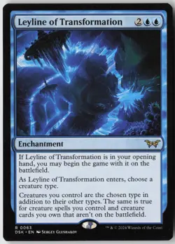Leyline of Transformation (63) - Normal - Duskmourn: House of Horror (DSK) - NM - Image 1