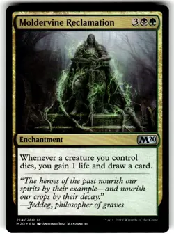Moldervine Reclamation Core Set 2020 Regular MTG - Image 1