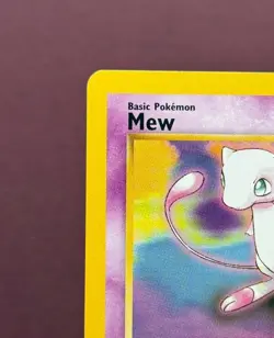 Pokemon 2000 Black Star Promo #8 Mew, Wizards of the Coast TCG, Vintage Eng NM - Image 3