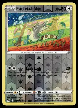 FARFETCH'D - 115/172 Common Brilliant Stars Pokemon Reverse Holo NM - Image 1