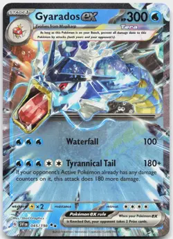 Gyarados ex 045/198 Double Rare Scarlet & Violet Pokemon Holo Near Mint - Image 1
