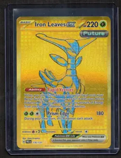 Iron Leaves ex 176/131 Hyper Rare - Prismatic Evolutions - Pokemon TCG - Image 1