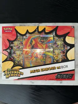 Mega Emboar Ex Box - Brand New & Sealed - English Pokemon TCG - Image 1