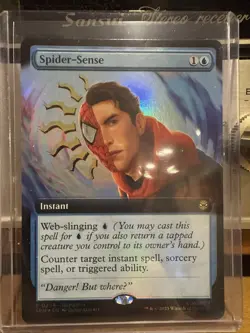 MTG Marvel Spider-Sense Buy-a-Box Promo Foil Spider-Man NM/M In Hand - Image 1