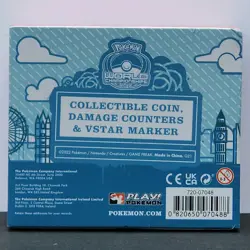 Pokemon 2022 Worlds London Exclusive Coin & Damage Counter Dice Set SEALED - Image 2