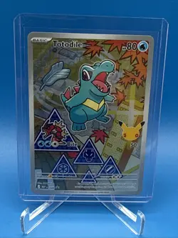 Pokemon TCG Totodile 048 Black Star Promo First Partners Collection Series 2 NM - Image 3