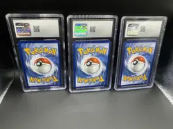 Three Graded CGC 10 Paldean Fates Baby Shiny - Pawmi - Pawmo - Pawmot Pokemon - Image 2
