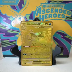 Pokemon TCG Chaos Rising Mega Greninja Ex 122/086 Mega Hyper Rare - English NM - Image 2