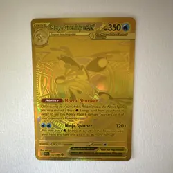 Pokemon TCG Chaos Rising Mega Greninja Ex 122/086 Mega Hyper Rare - English NM - Image 4