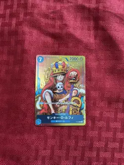 Monkey D. Luffy JPN Alt Art P-043 2nd Anniversary Promo One Piece - Image 1