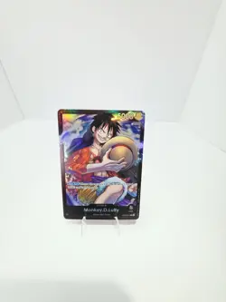 One Piece CCG Monkey D. Luffy ST08-001 Starter Deck 8 Leader Foil - Image 1
