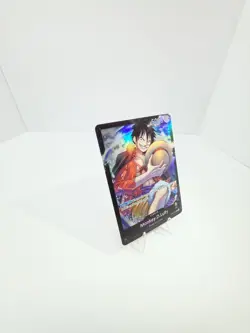 One Piece CCG Monkey D. Luffy ST08-001 Starter Deck 8 Leader Foil - Image 3